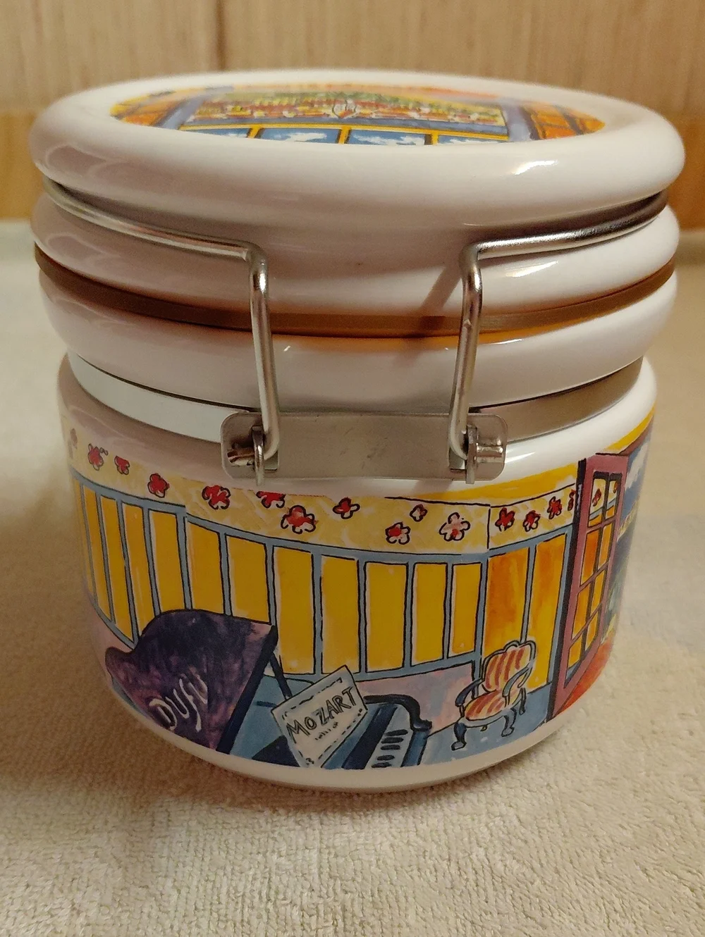 Chaleur Masters Collection Art Canister By D. Burrows Featuring Raoul Dufy
